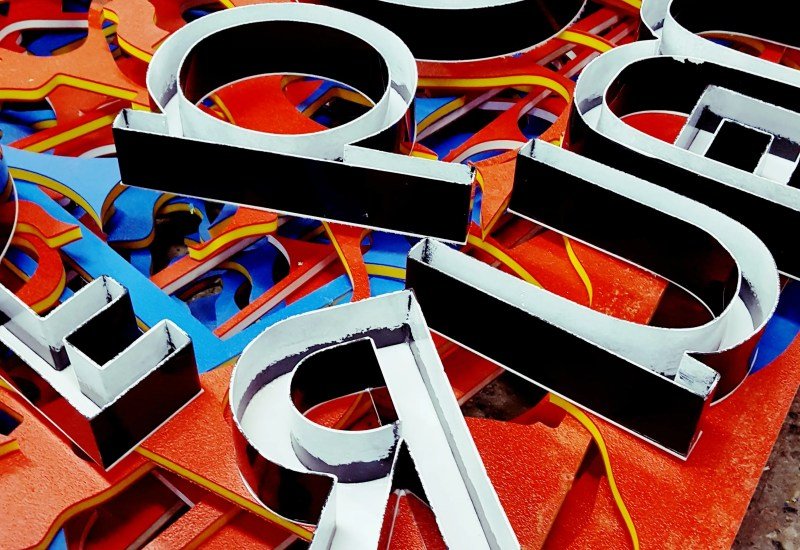 3D Letter Signs