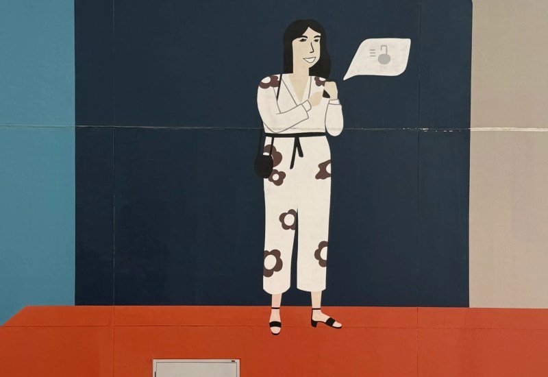 Wall Graphic Installation